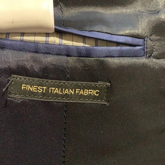 NWT Massimo Dutti Viscose Dark Blue Jacket Size 40 - Picture 10 of 13